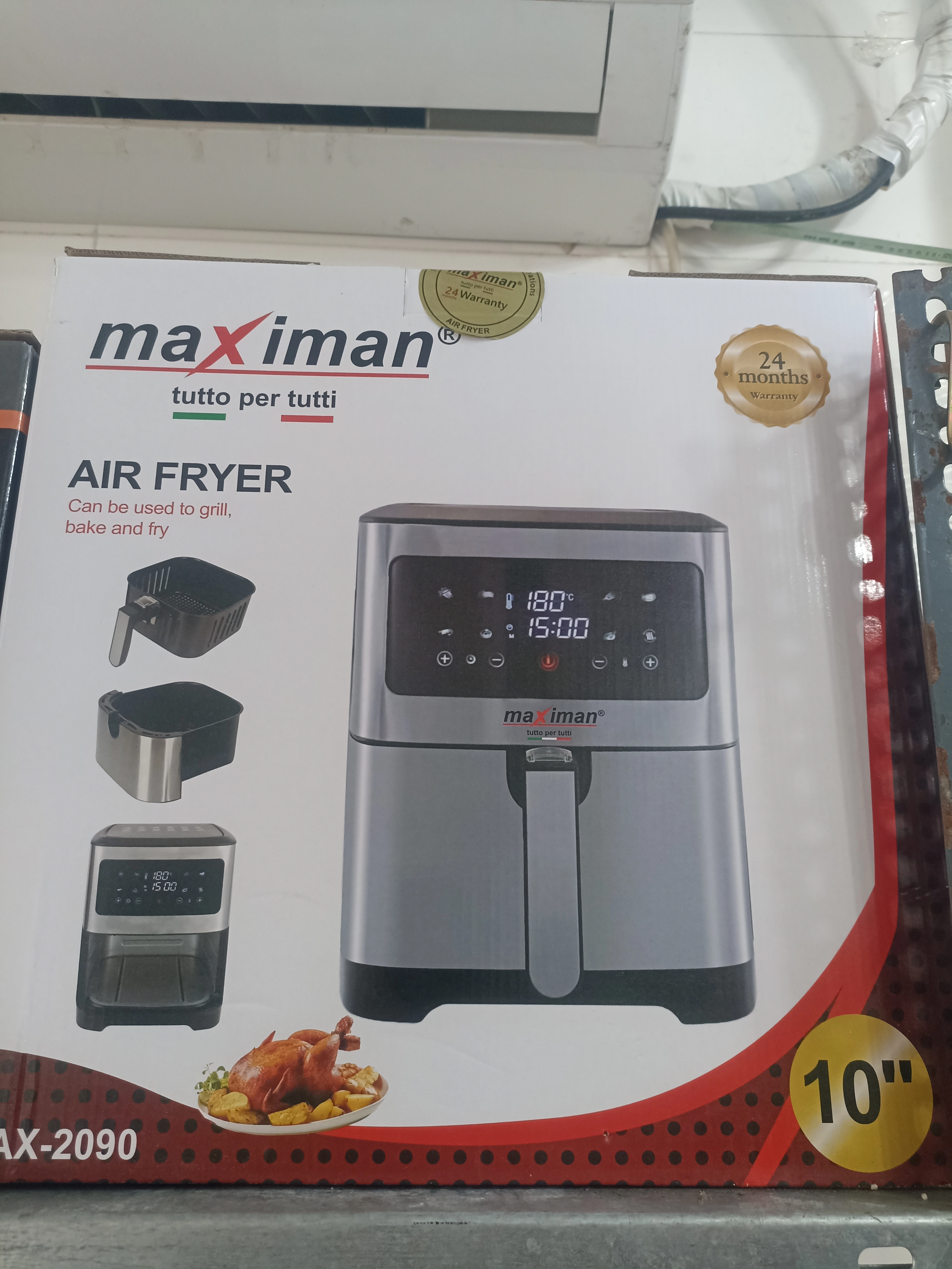 سرخکن ۱۰ لیتری ماکسیمان مدل MAX_2092