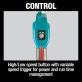 چمن زن چند کاره ماکیتا مدل DUX18Z اورجینال (اکبند)