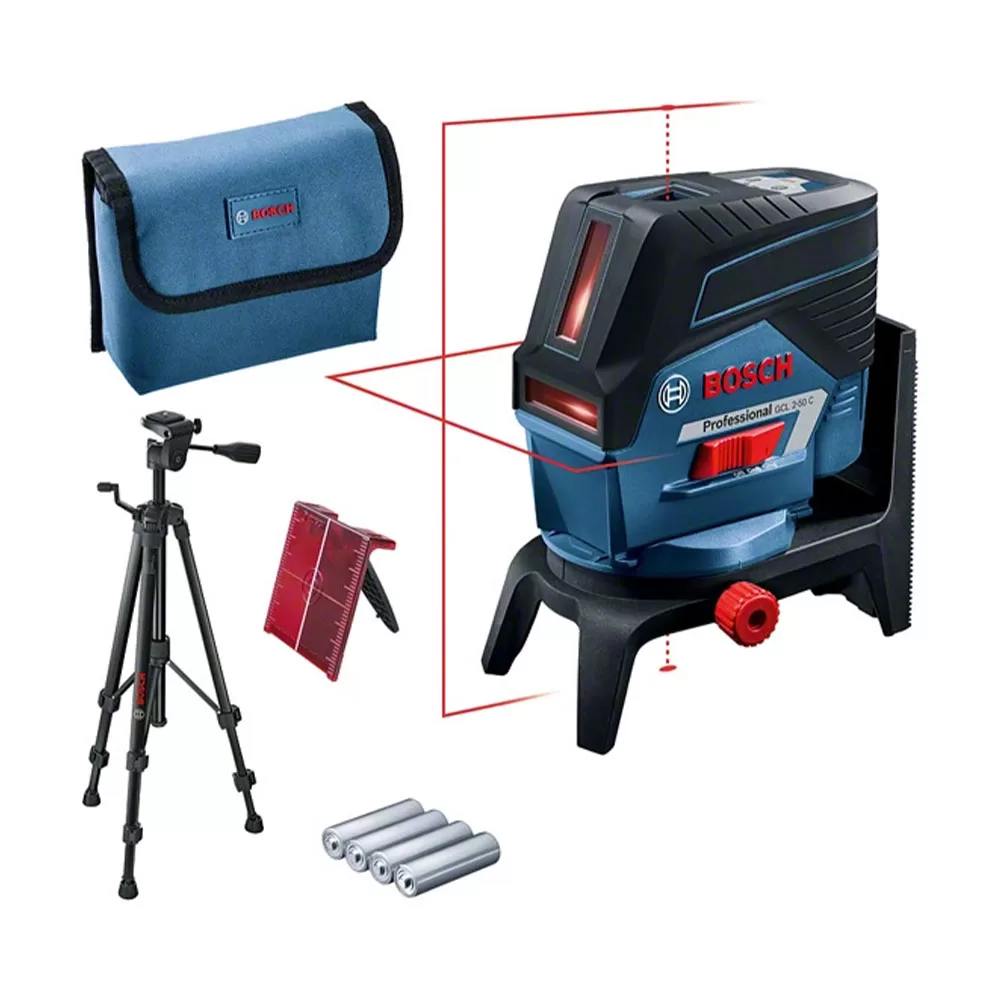 تراز لیزری ترکیبی بوش مدل GCL 2-50 C + bt 150
