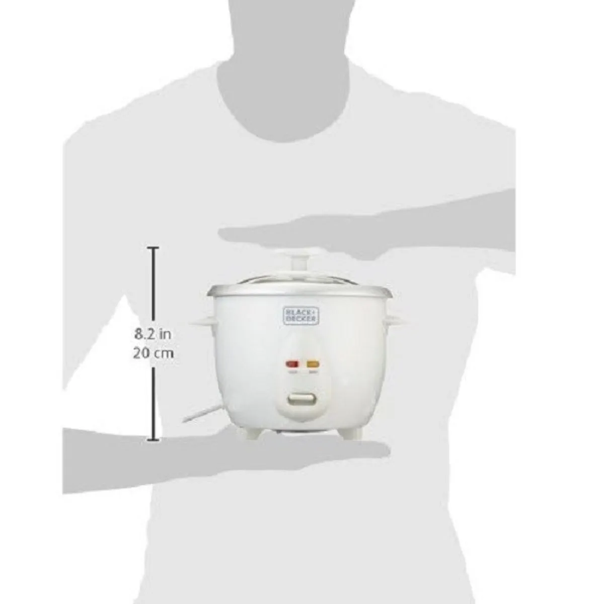 پلوپز بلک اند دکر مدل RC650 ظرفیت ۰.۶ لیتر مناسب ۲ نفر