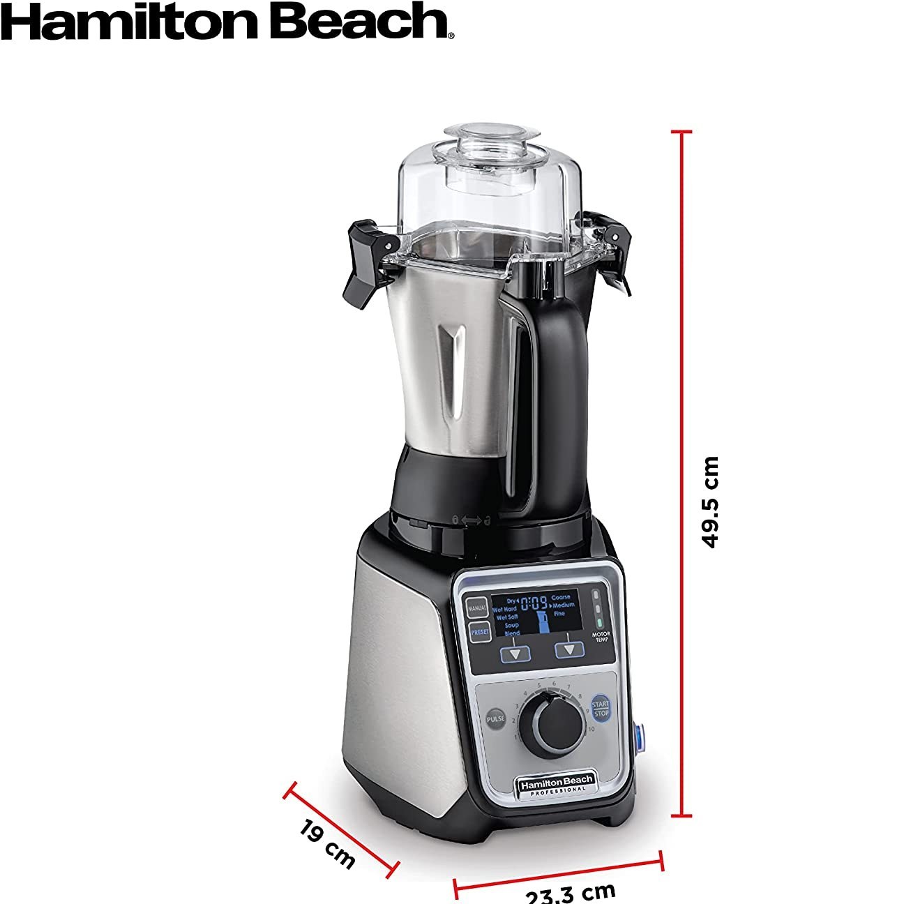 ابمیوه گیری برند Hamilton Beachمدل 58770-OR،آبمیوه‌گیری همیلتون  آبمیوه‌گیری چندکاره  آبمیوه‌گیری با قدرت بالا  آبمیوه‌گیری با موتور قوی  آبمیوه‌گیری با تیغه استیل  آبمیوه‌گیری با مخزن تفاله جدا