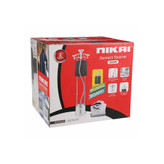 بخارگر آلومینیومی دوکاره نیکای، 10 سطح بخار، ظرفیت 2 لیتر، زمان پیش گرم شدن 45 ثانیه، قدرت 2000 وات، با تخته اتو، سفید مدل NGS892AB