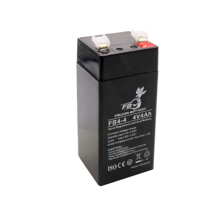 باتری ۴ ولت ۴ آمپر فالکون (عمده)