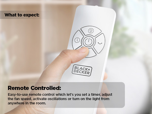 پنکه بدون پره بلک اند دکر مدل FBL85-B5 (آکبند)