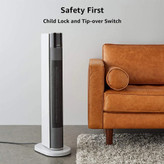 بخاری برقی سرامیکی ایستاده Amazon Basics مدل Tower Heater