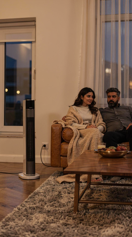 بخاری برقی فن دار آمازون Amazon Basics ECO (آکبند)