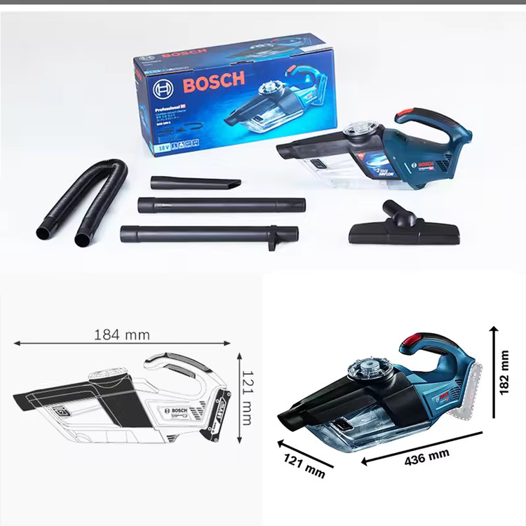 جارو شارژی بوش مدل GAS 18V-1( اکبند)