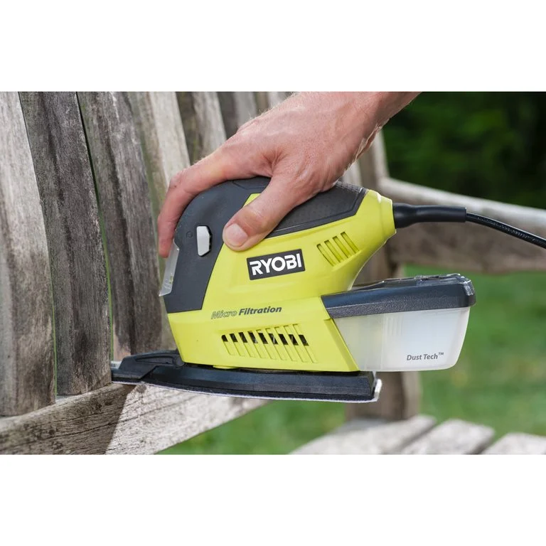 سنباده زن چند کاره ریوبی RMS180-S، 180 وات، سبز تیره