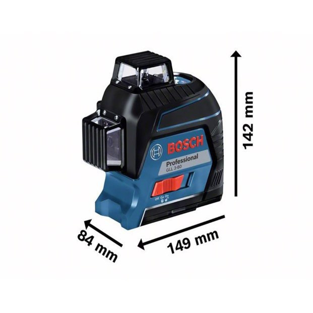 تراز لیزری بوش مدل gll 3-80 G (نو)