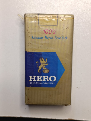 سیگار آکبند قدیمی آمریکایی هیرو HERO