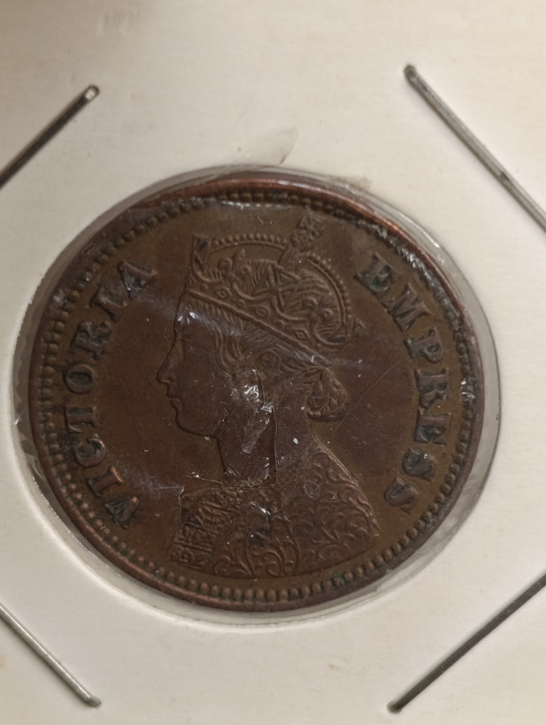 سکه 1/12 آنا هند مستعمره بریتانیا 1835(ویلیام چهارم) (کمپانی هند شرقی)