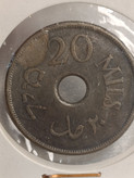 سکه 20 میل 1927 قیمومت بریتانیا - MS65 - فلسطین