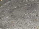 سینی مسی قلمزنی دستی کلکسیونی پهلوی