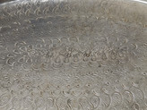 سینی مسی قلمزنی دستی کلکسیونی پهلوی
