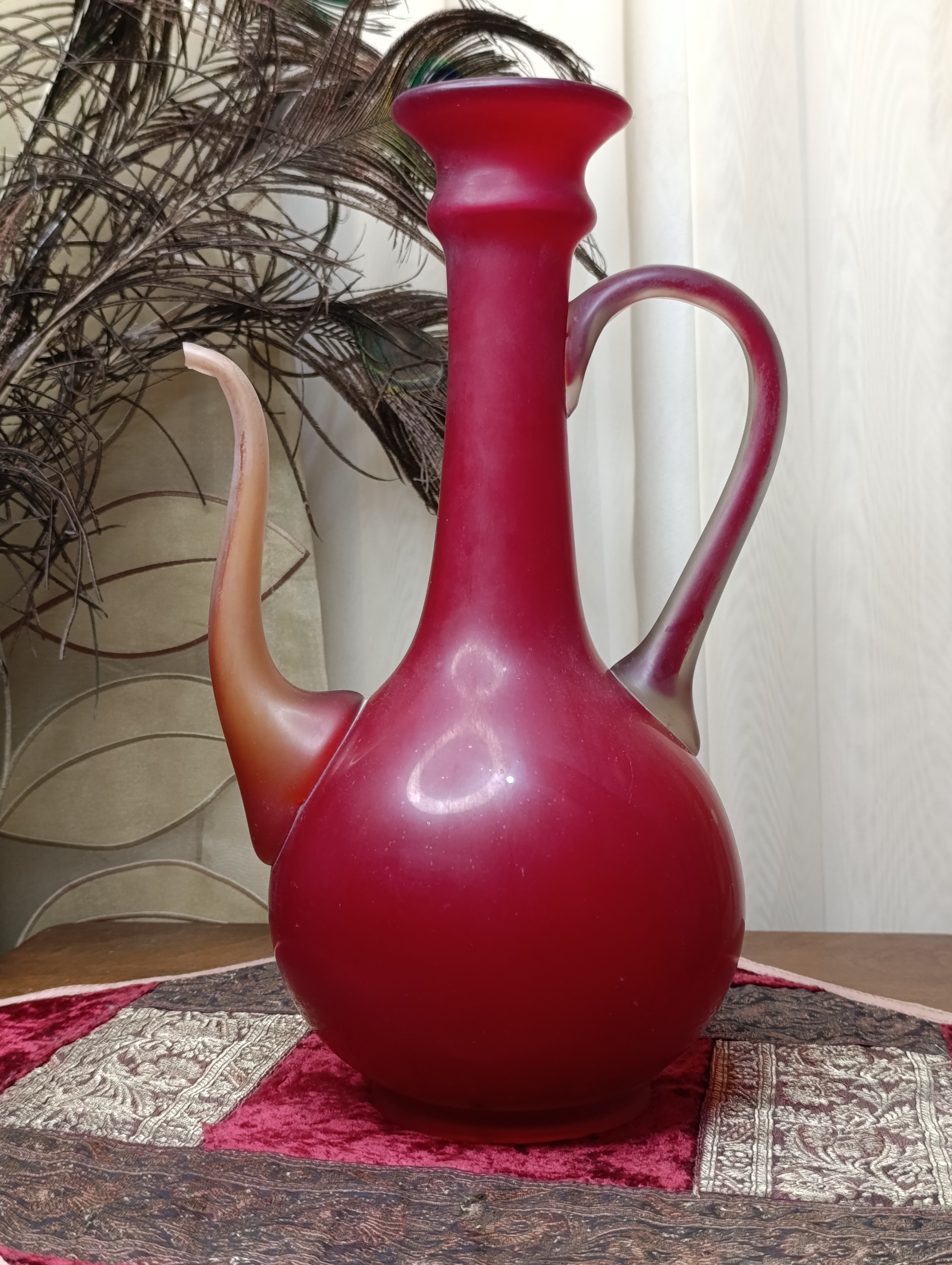 گلابپاش شیشه ای دست ساز زیبا ساخت چک