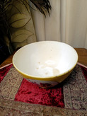 کاسه طرح گل رُز روسی کلکسیونی و کمیاب