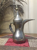 دله عربی برنجی قدیمی مهردار