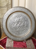 دیوارکوب مسی قلمزنی دستی پهلوی